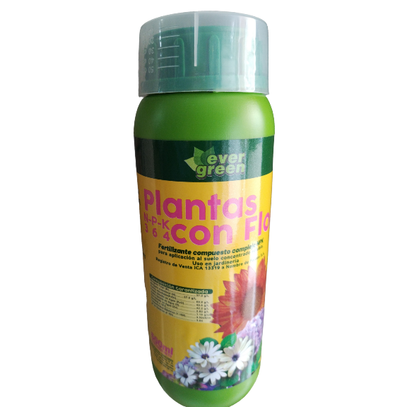 EVER GREEN PLANTAS DE FLOR X 500 CC