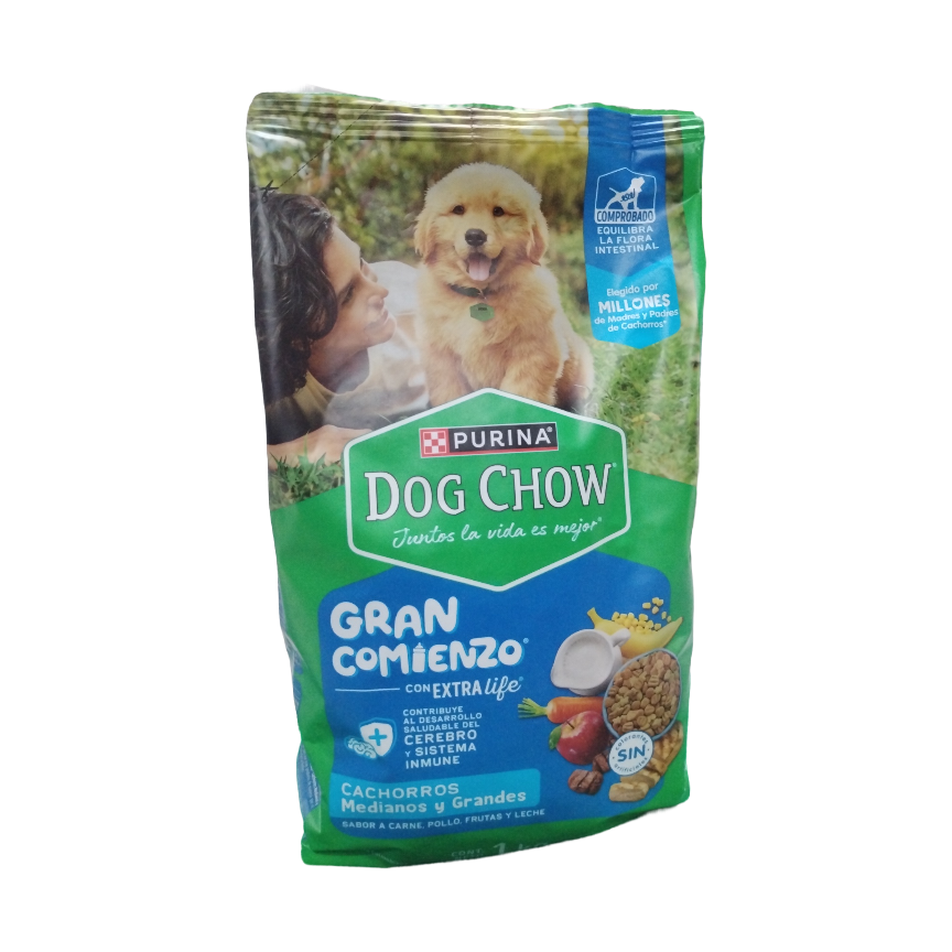 DOG CHOW CACHORROS RAZAS MED/GRAN