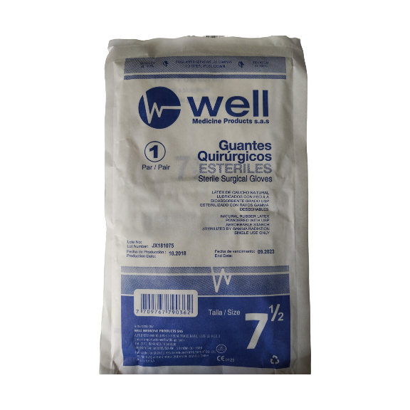 GUANTES QUIRURGICOS ESTERILES