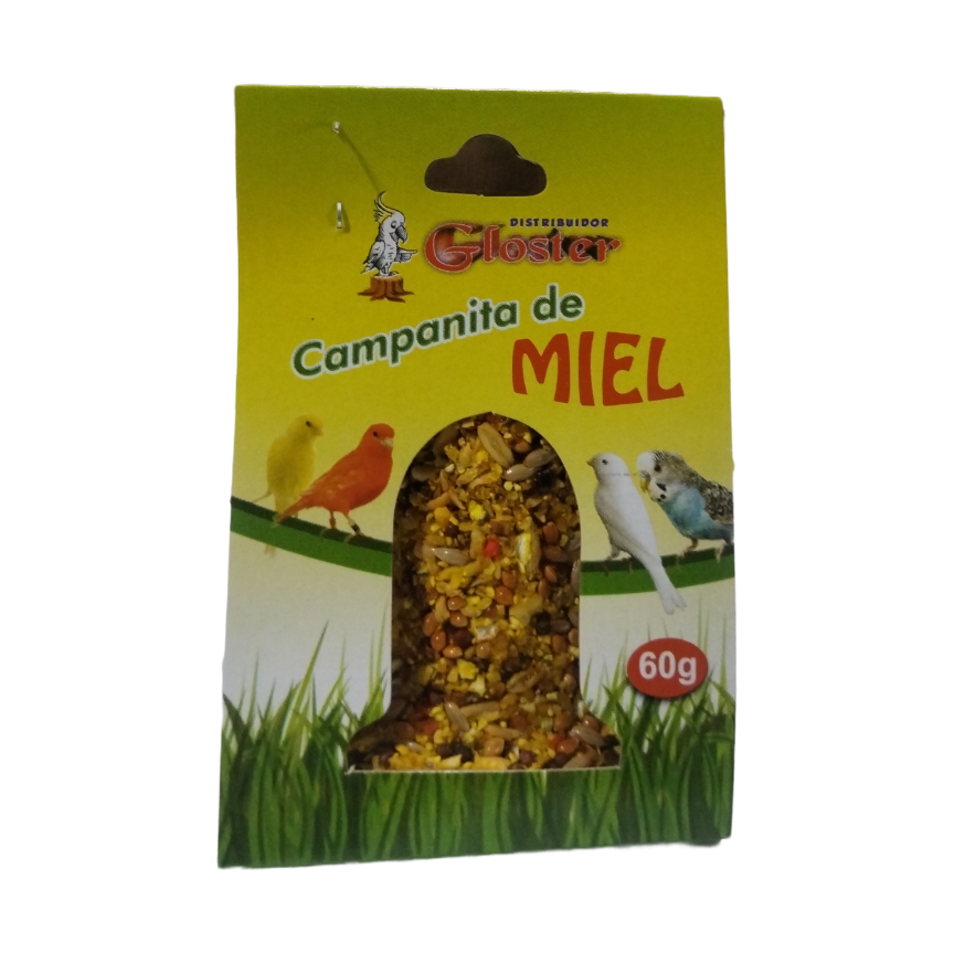 CAMPANA MIEL PAJARITOS