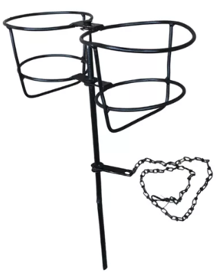 COMEDERO DOBLE ESTACA SIN BALDE