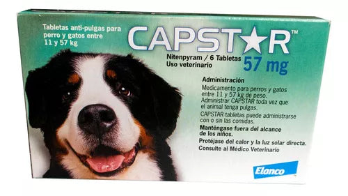 CAPSTAR 57MG x PASTILLA RAZA GRAN