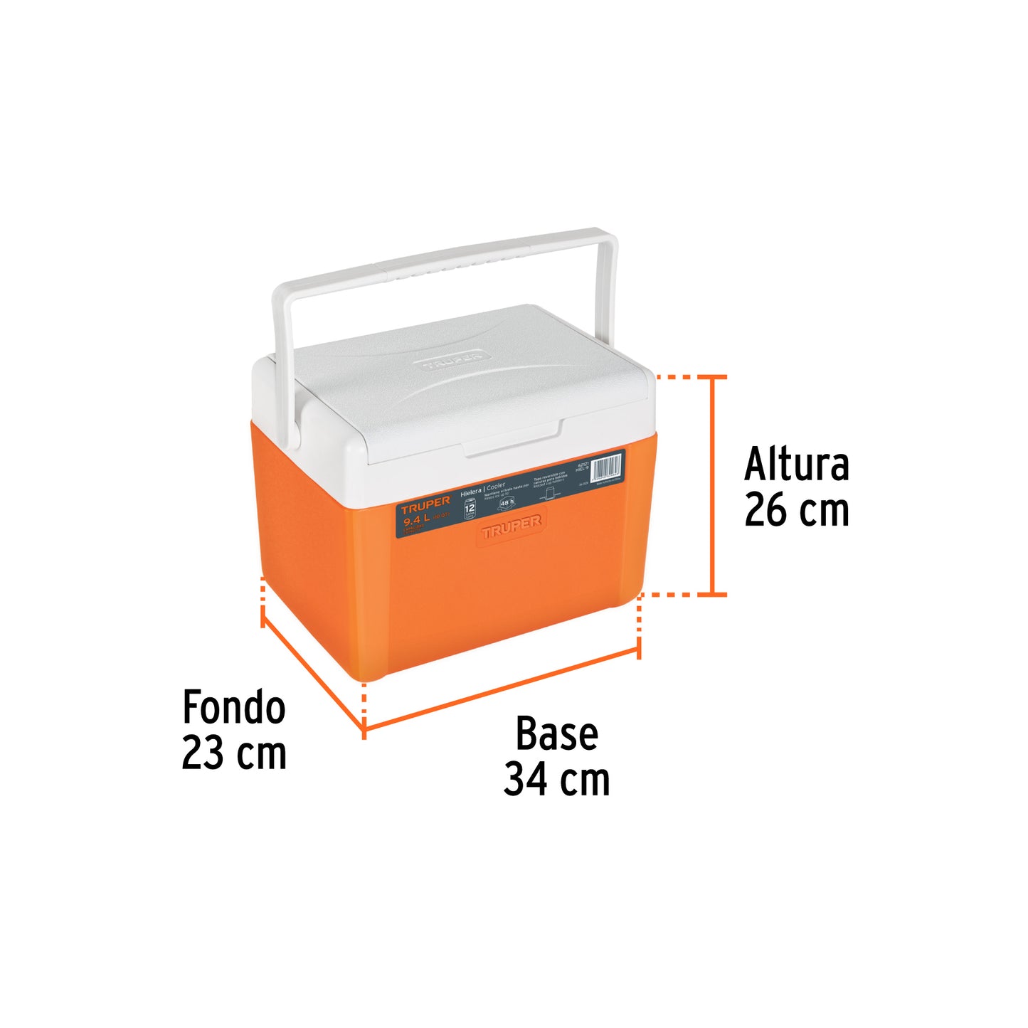 HIELERA DE 9.4 LITROS