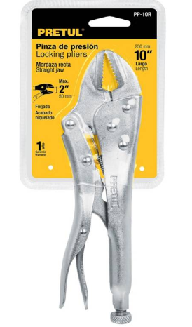 HOMBRE SOLO RECTO 10 PULG PRETUL 22702