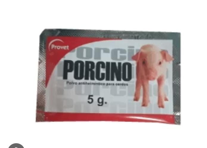 PORCINO POLVO ANTIHELMINTICO PARA CERDOS