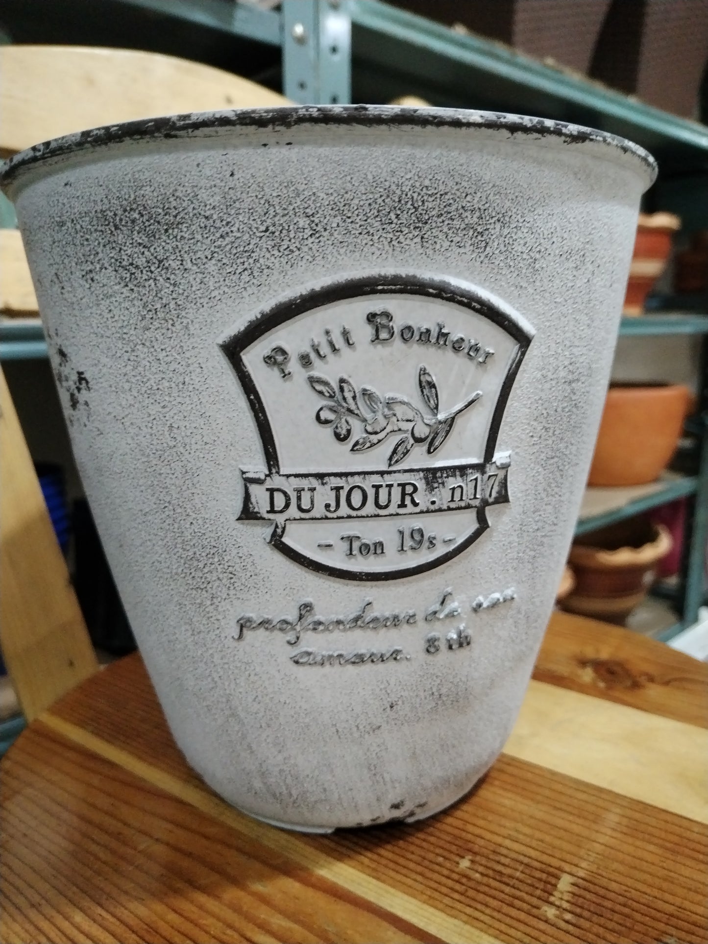 MACETA FD COLORES 11687 MARUPLAS BLANCO