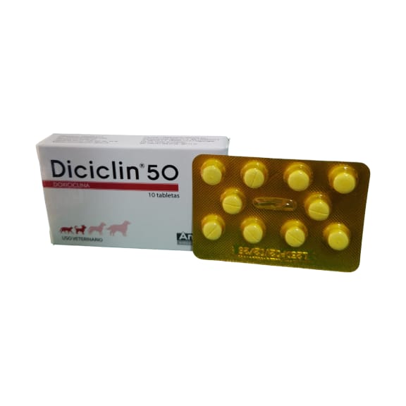 DICICLIN TABLETAS X 10 UNIDADES
