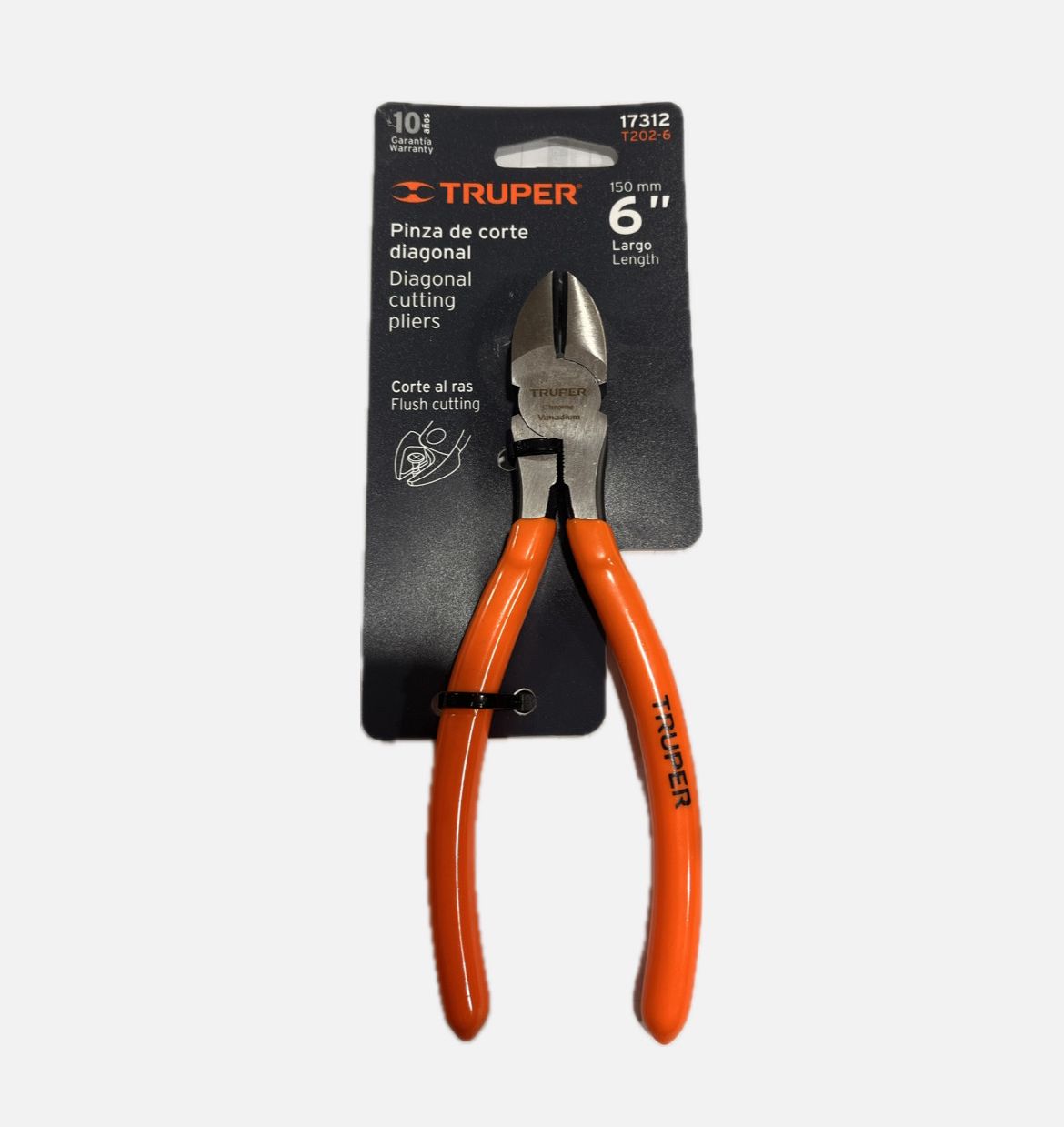 PINZA DE CORTE DIAGONAL TRUPER 6¨ 17312