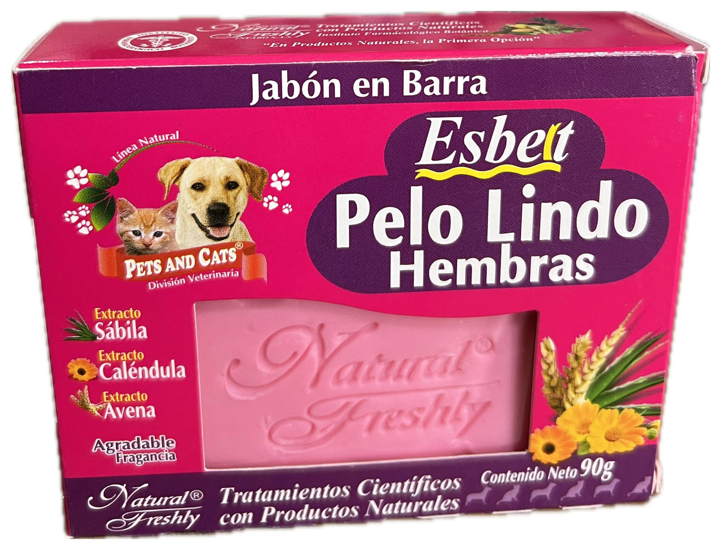 JABON ESBELT PELO LINDO HEMBRA 80 GR