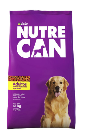 NUTRECAN ADULTOS RAZAS MEDIANAS Y GRANDES X 2 KG