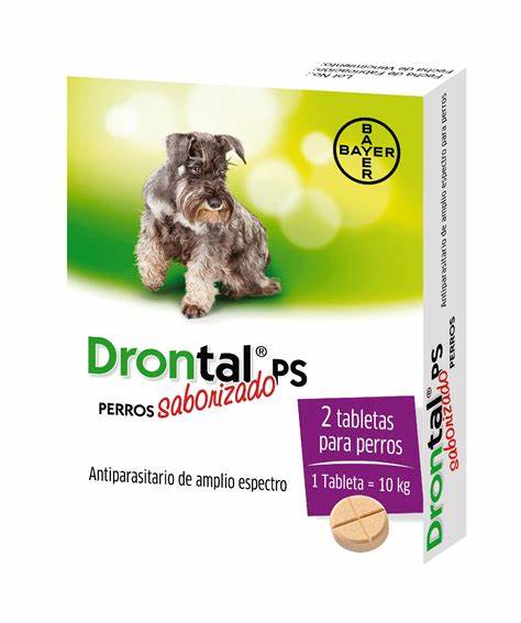 DRONTAL PERRO X 2 TABLETAS