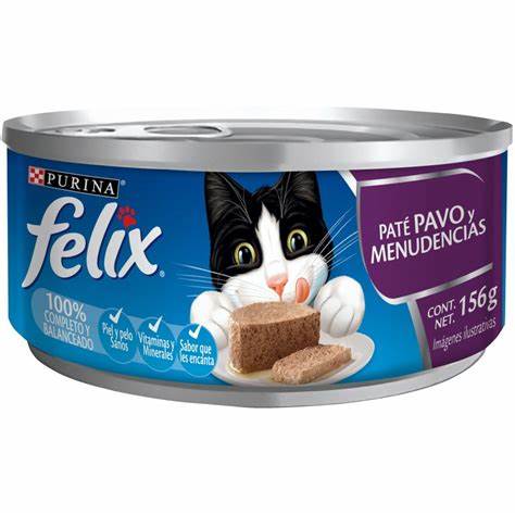 FELIX PATE PAVO Y MENUDENCIAS LATA X 156 GR