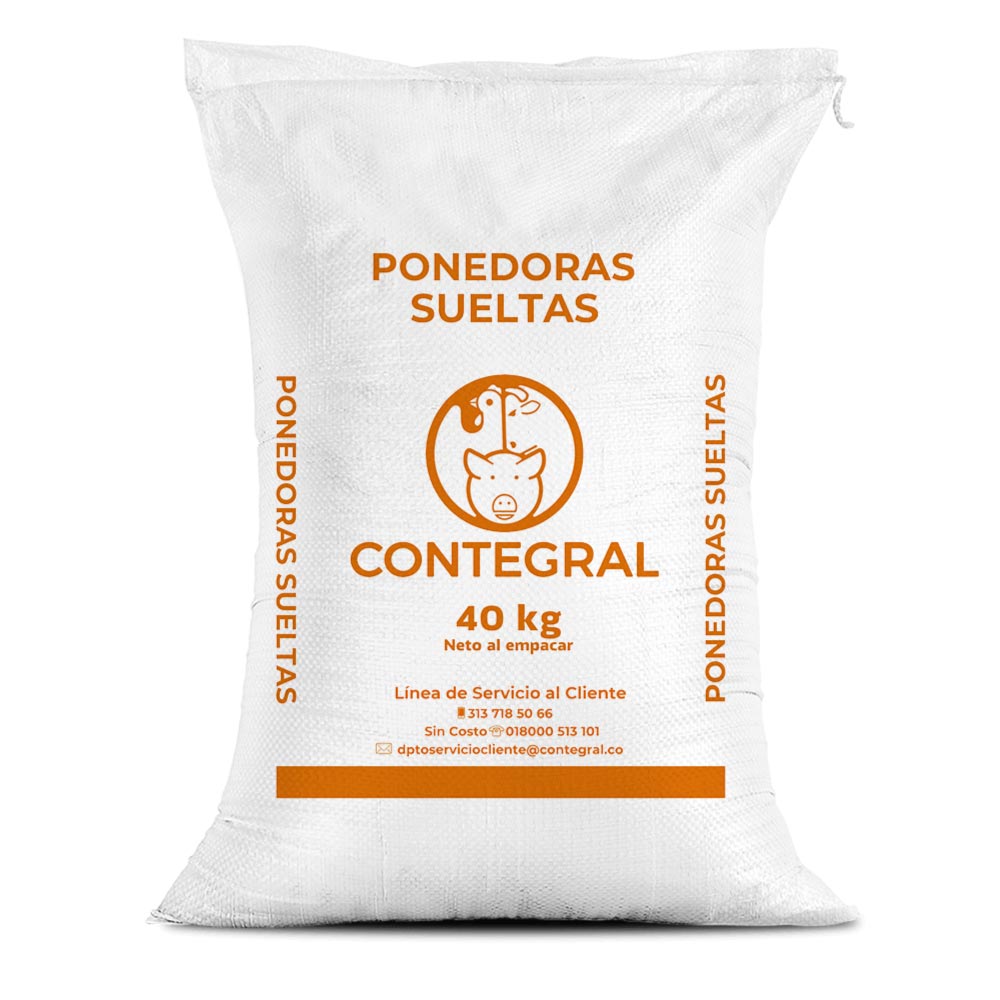 PONEDORA SUELTA CONTEGRAL X 40