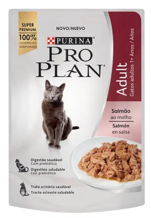 PROPLAN CAT POUCH SALMON X 85 GR