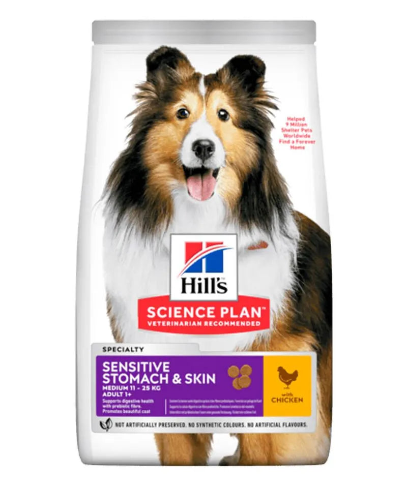HILLS ADULTO STOMACH Y SKIN 15,5 LB