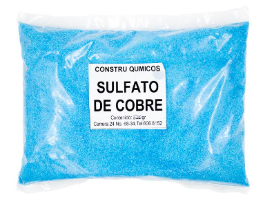 SULFATO DE COBRE X 1 LIBRA
