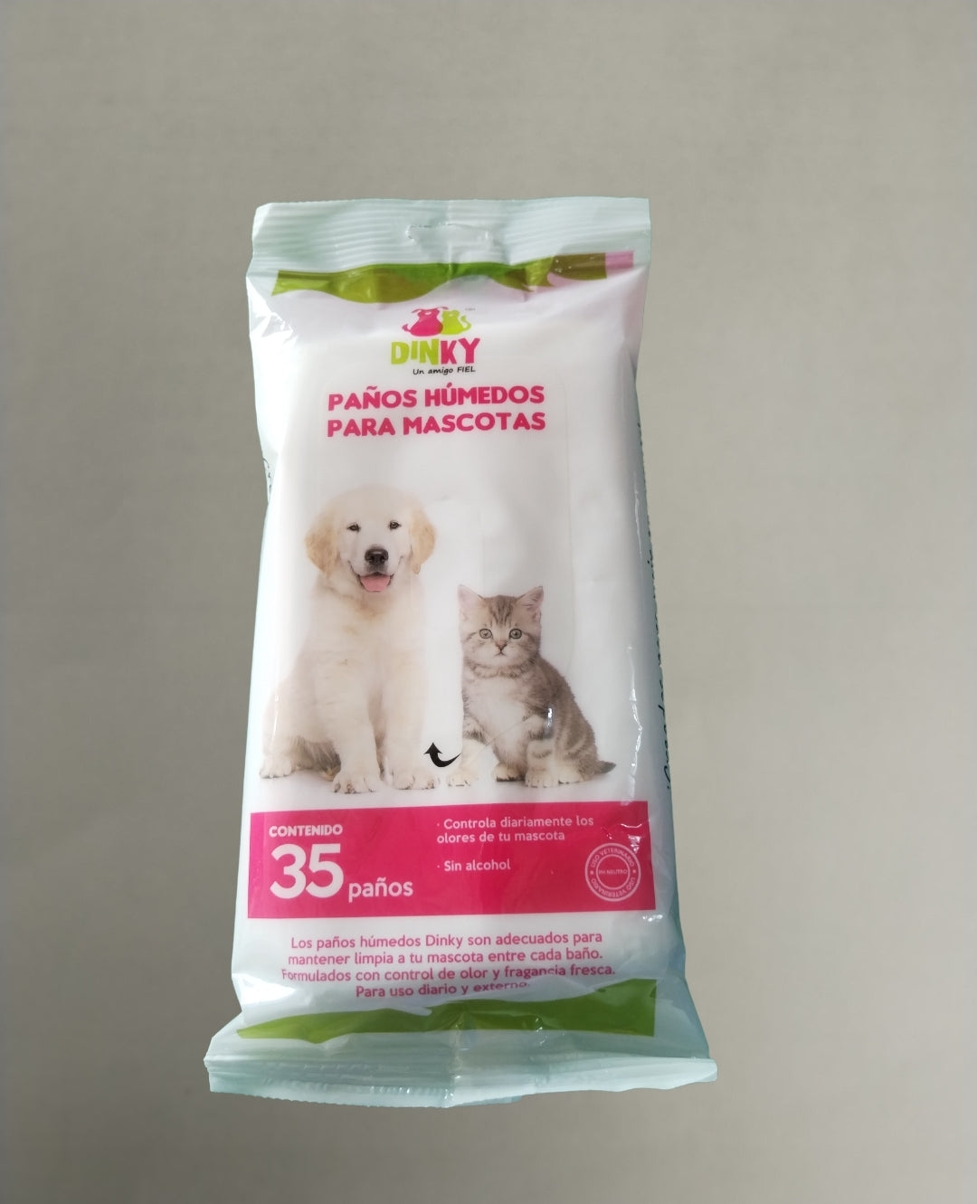 DINKY PAÑOS HÚMEDOS MASCOTAS