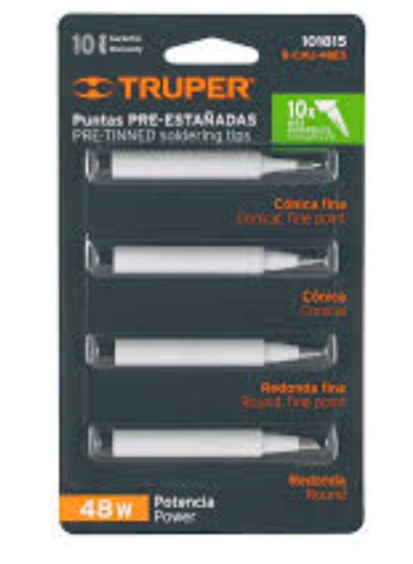 SET MIT 4 VORSICHTSPITZEN 101815