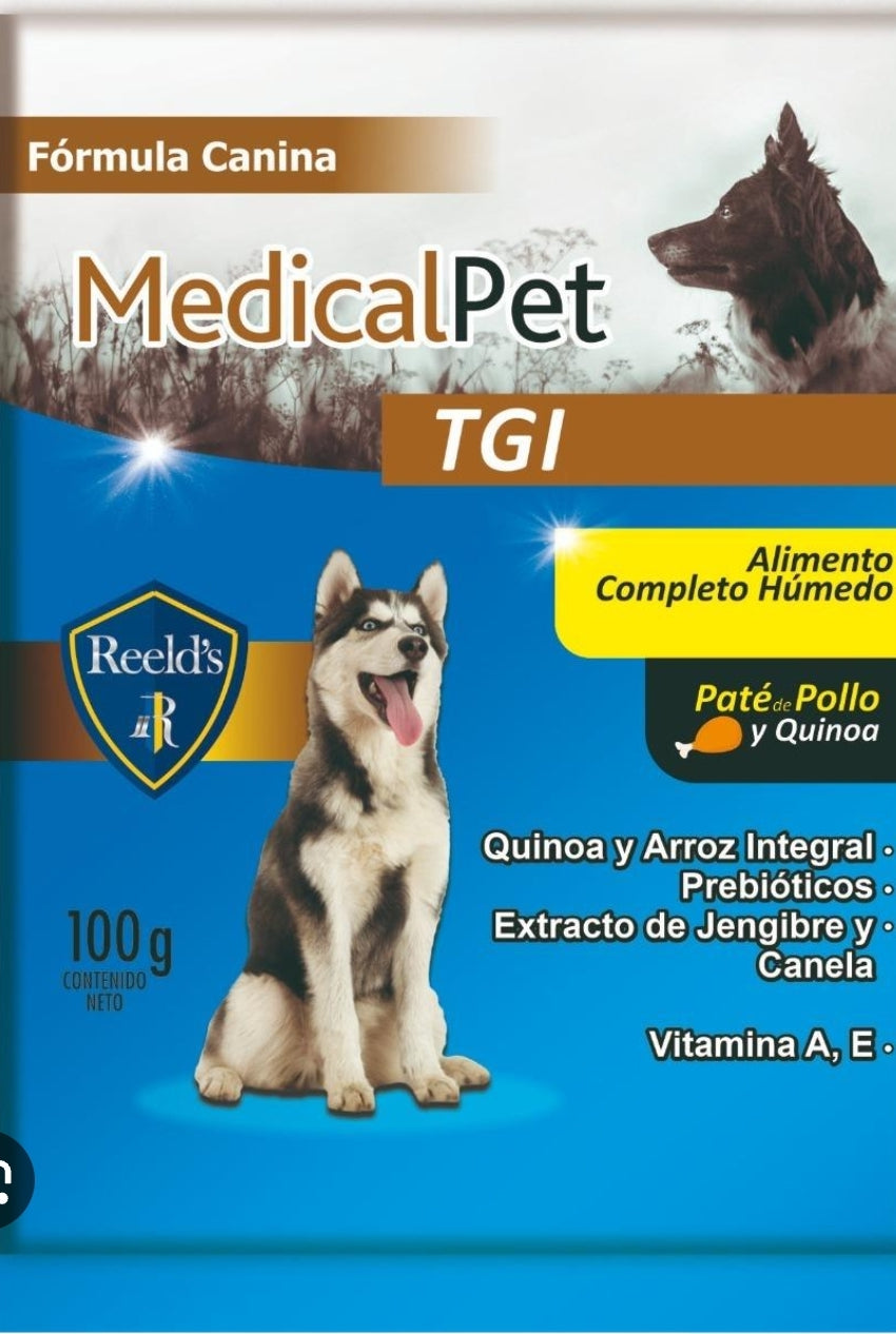 REELD MEDICALPET TGI PERROS X 100GRS