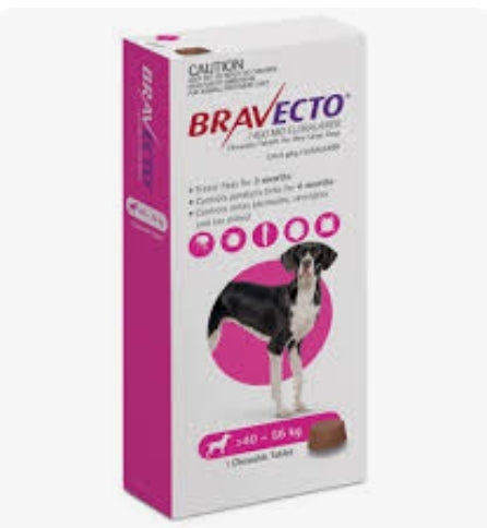 BRAVECTO 1400MG 1 TABLETA 40KG- 56 KG