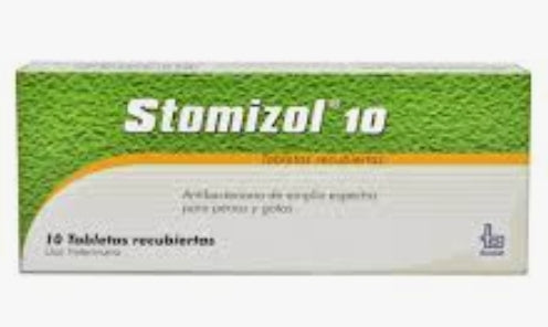 STOMIZOL 10ML CAJA X 10TAB (STOMORGYL)