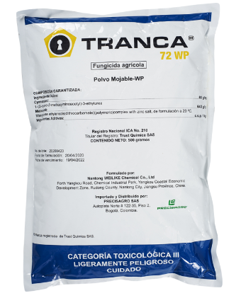 TRANCA 72 WP X 500GR (MANCOZEB/ DITHANE/CURAXIL)