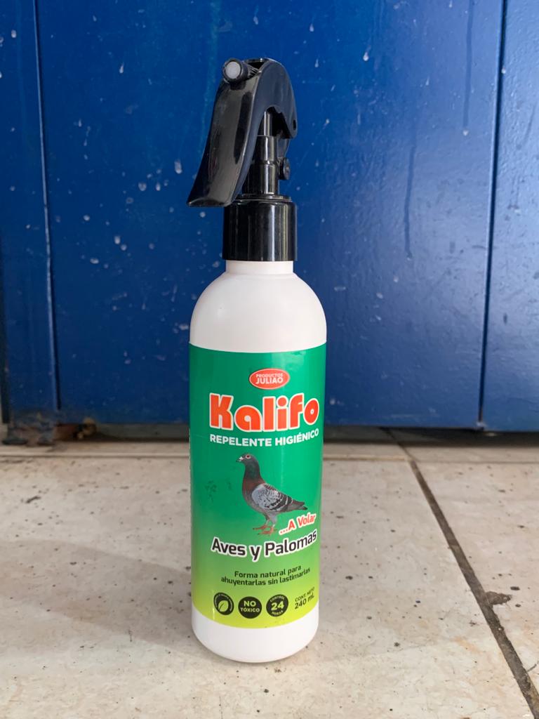 KALIFO REPELENTE AVES Y PALOMAS X240ML