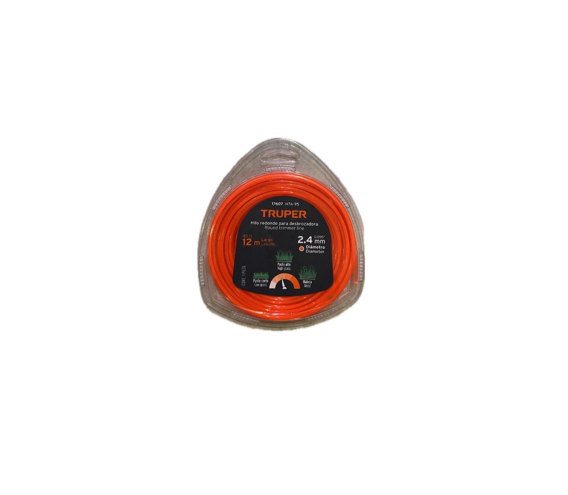 HILO DE GUADAÑA 2.4 mm x 12 mts 17607