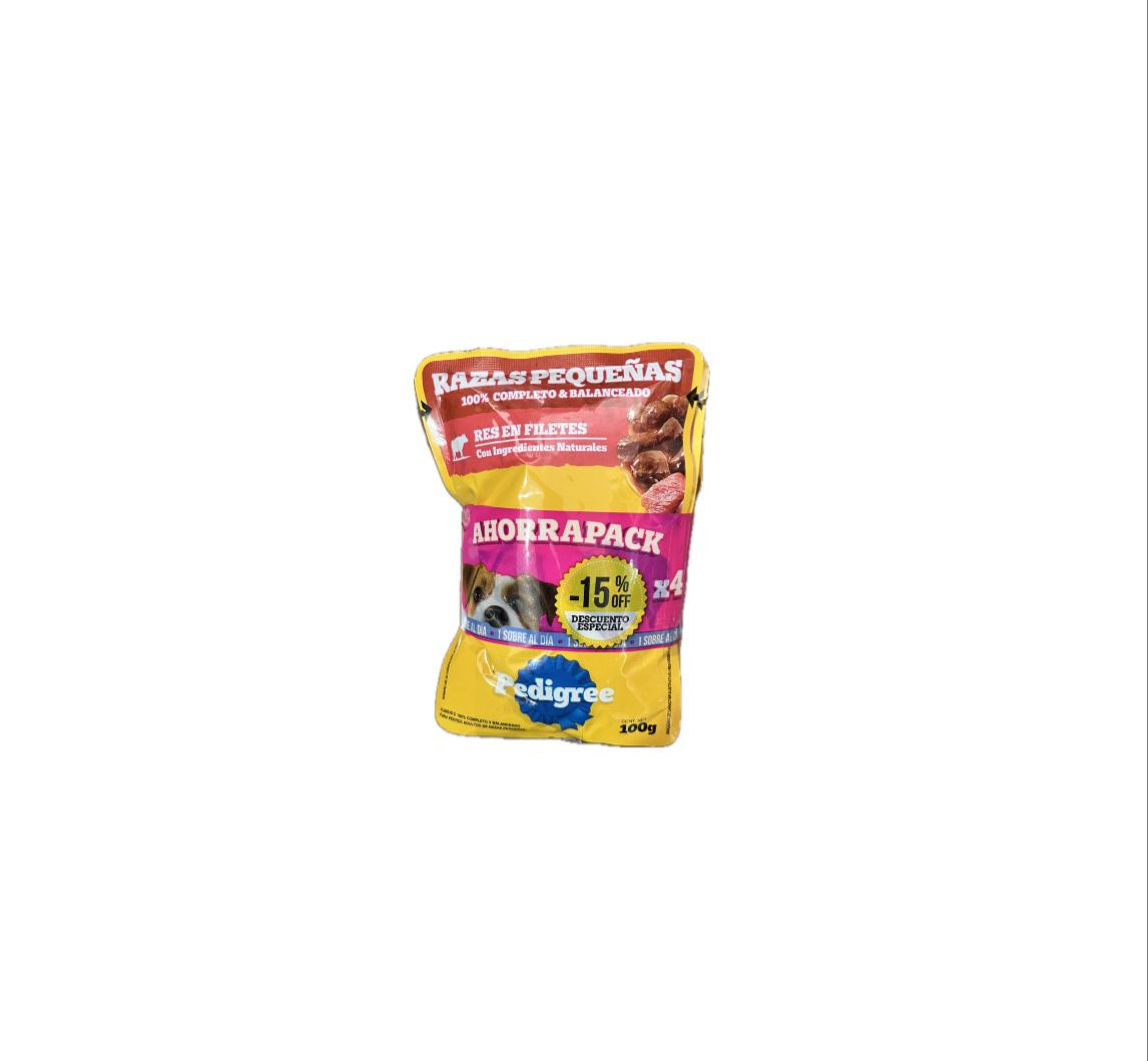 PEDIGREE POUCH PACK X 4