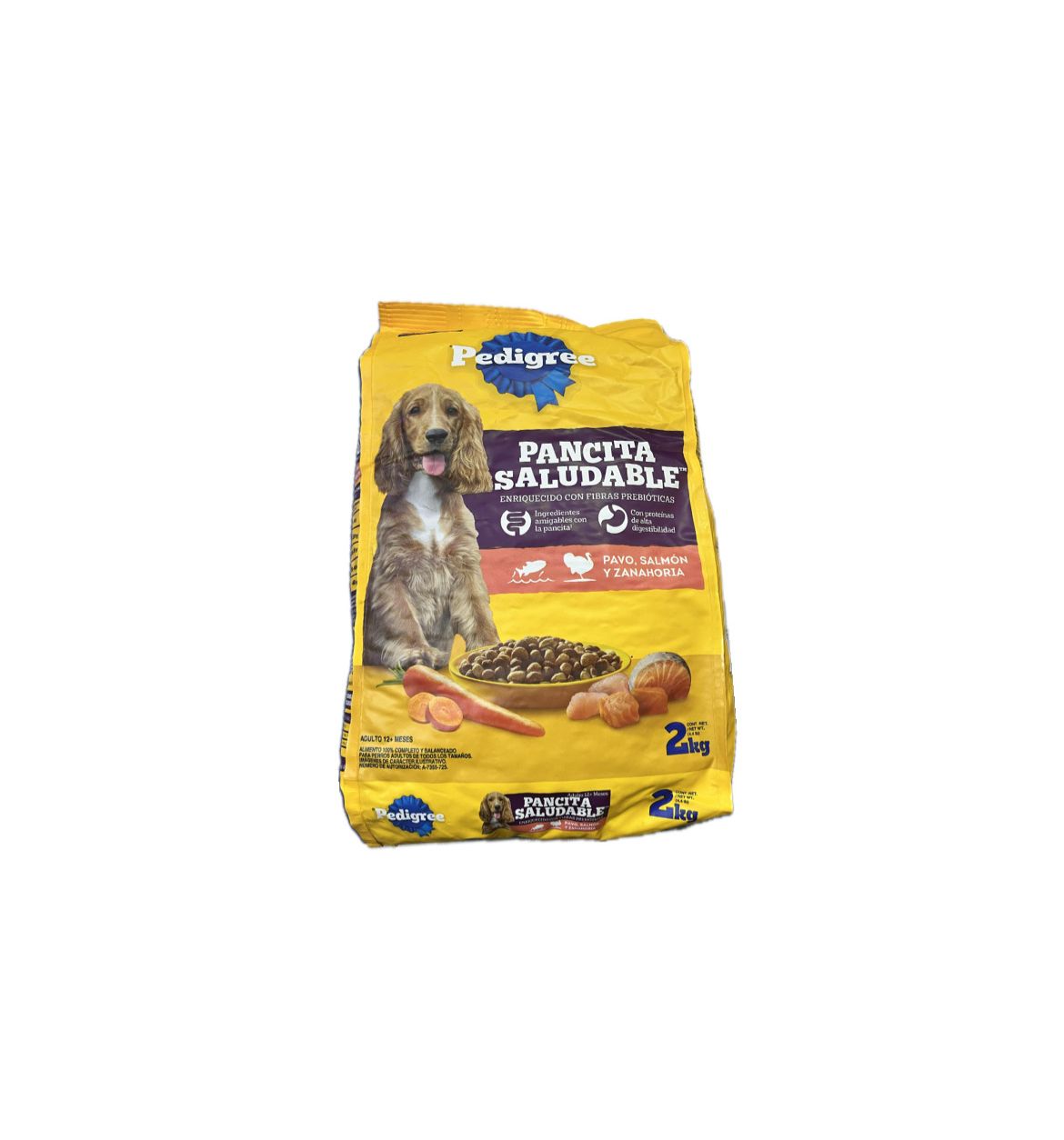 PEDIGREE PANCITA SALUDABLE SALMON Y PAVO X 2 KILOS