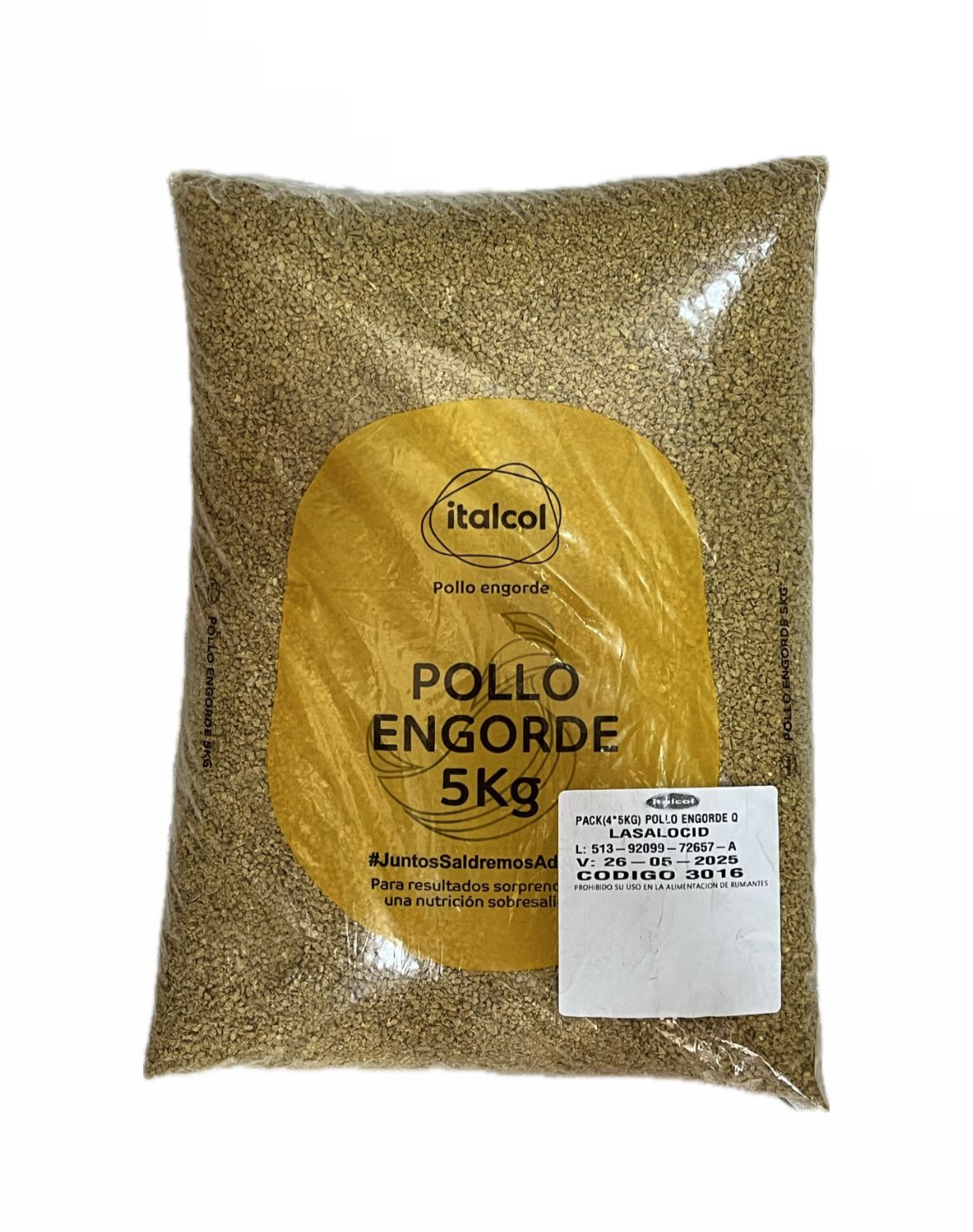 POLLO ENGORDE CROMBO ITALCOL X 5 KG