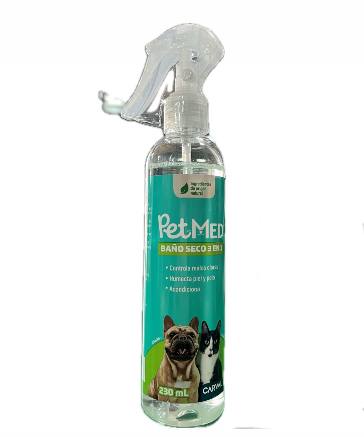 PETMED BAÑO SECO 3 EN 1 SPRAY X 230 ML