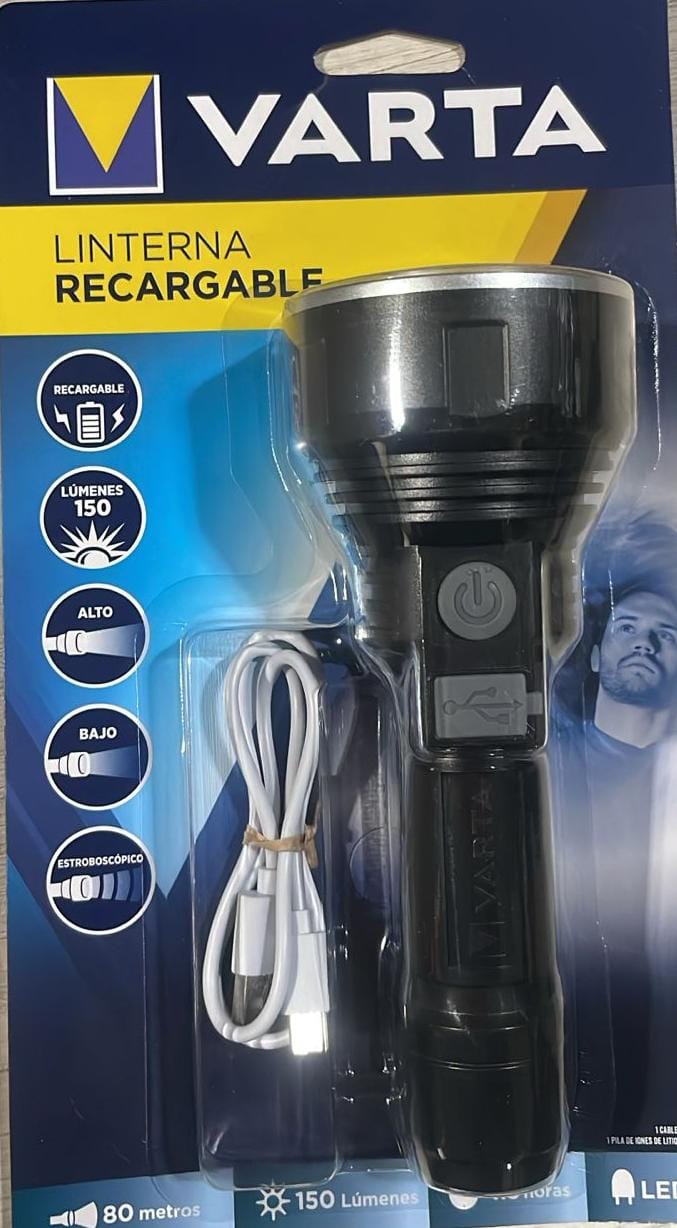 LINTERNA VARTA 150 LUMENES.