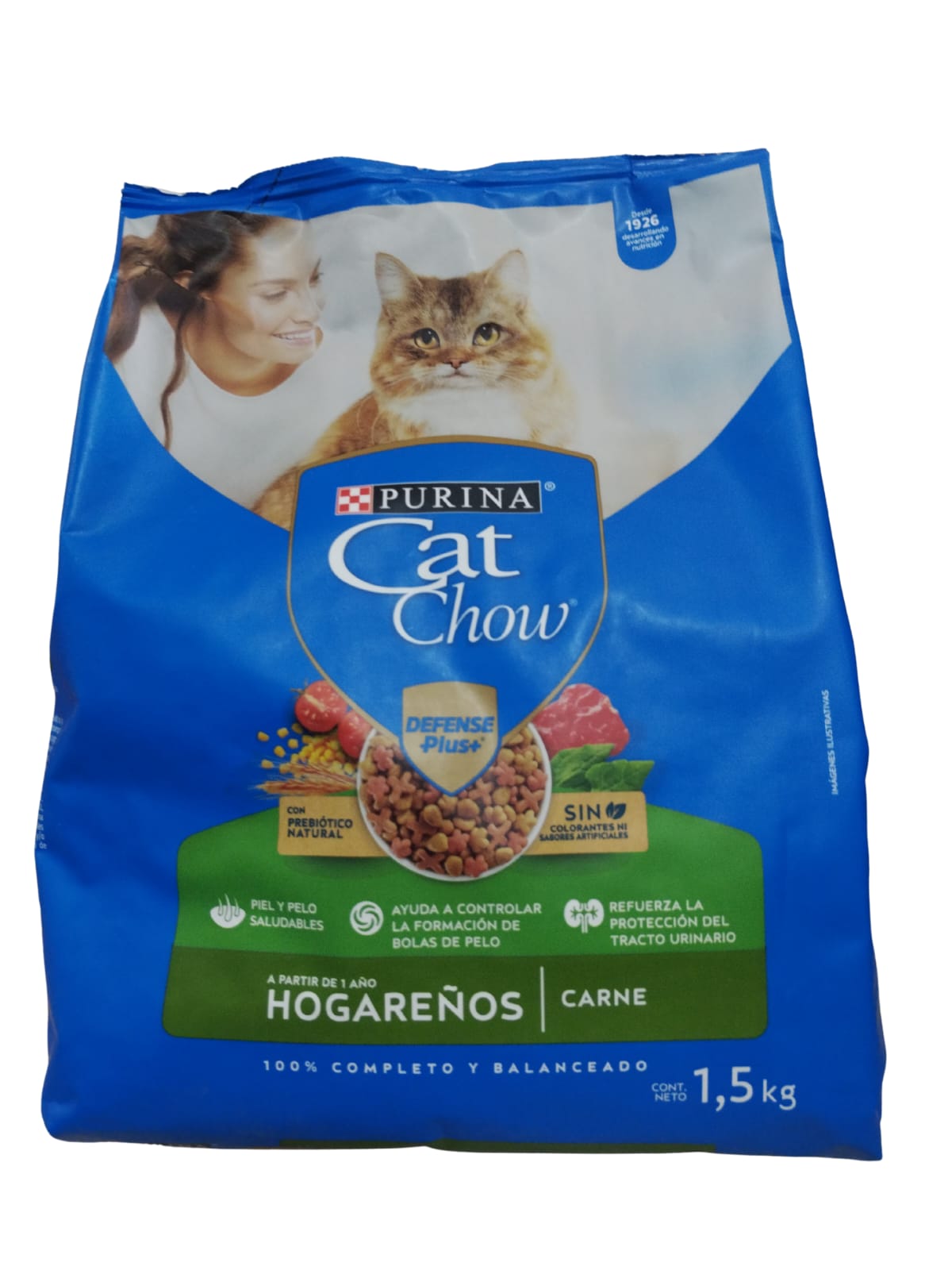 CAT CHOW HOGAREÑOS X 1.5 KILOS