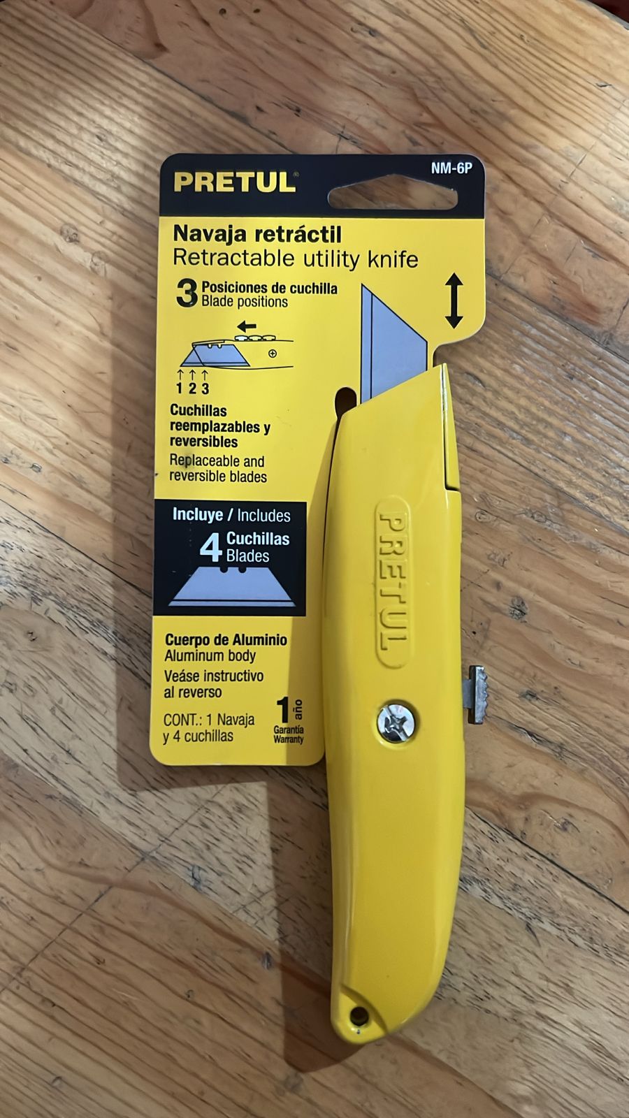 NAVAJA RETRACTIL PRETUL 22400