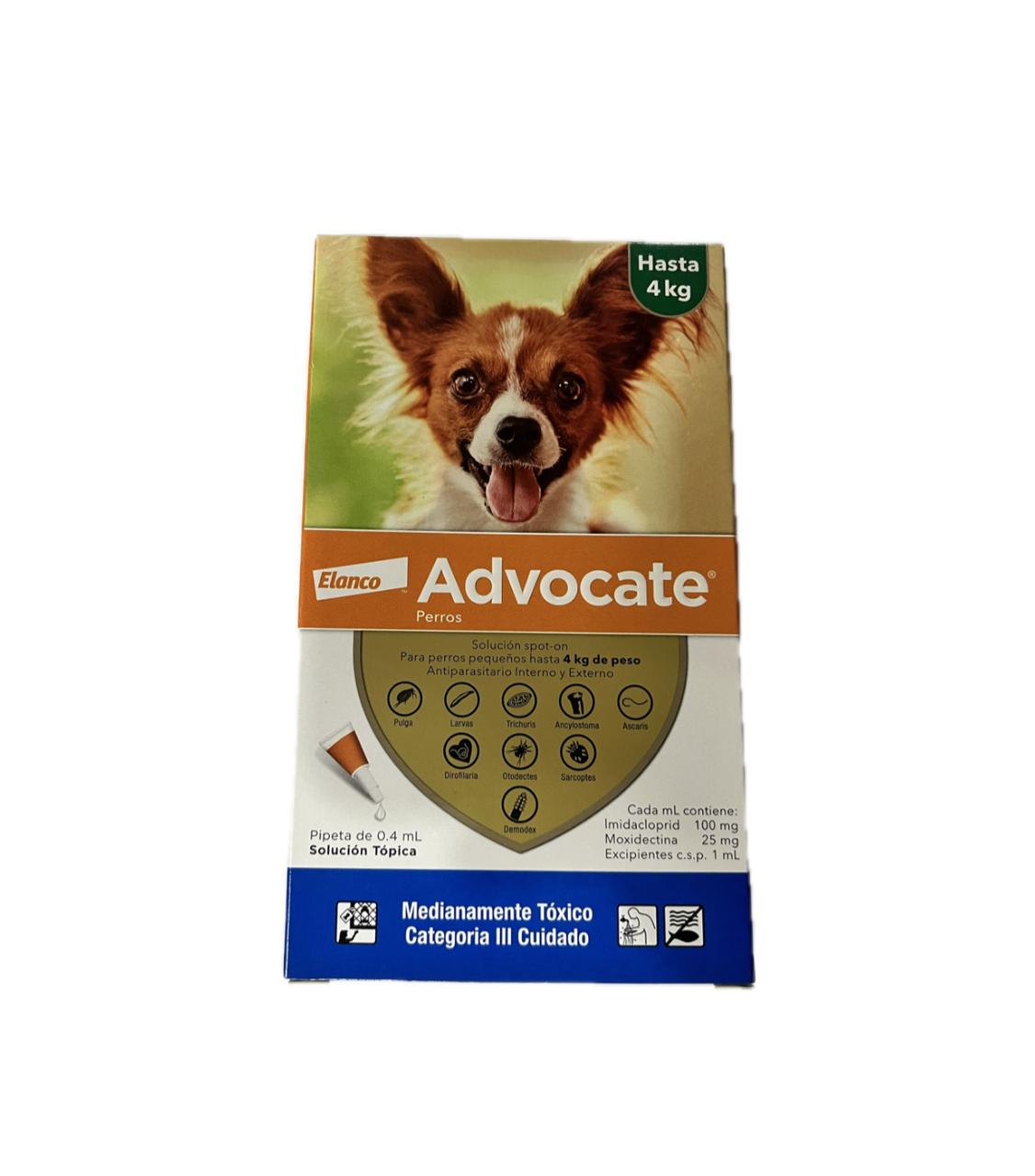 ADVOCATE DOGS 4,0ML (25 BIS 40)
