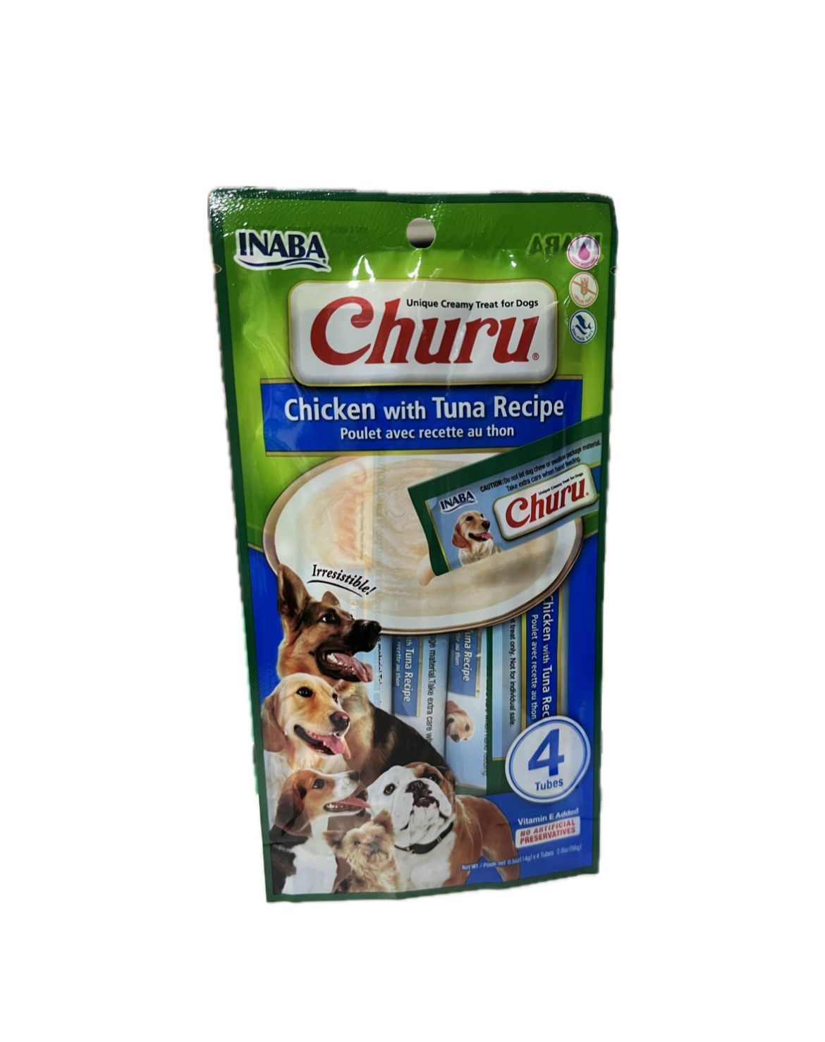 CHURU PERRO X 4 UNIDADES