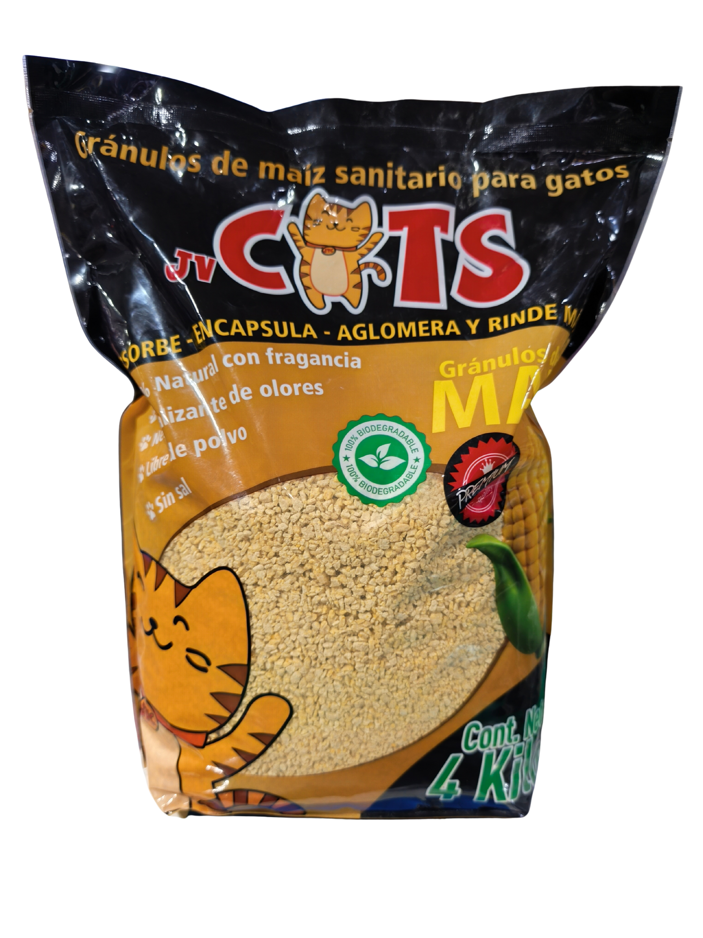 ARENA JV CAT MAIZ X 4 KILOS