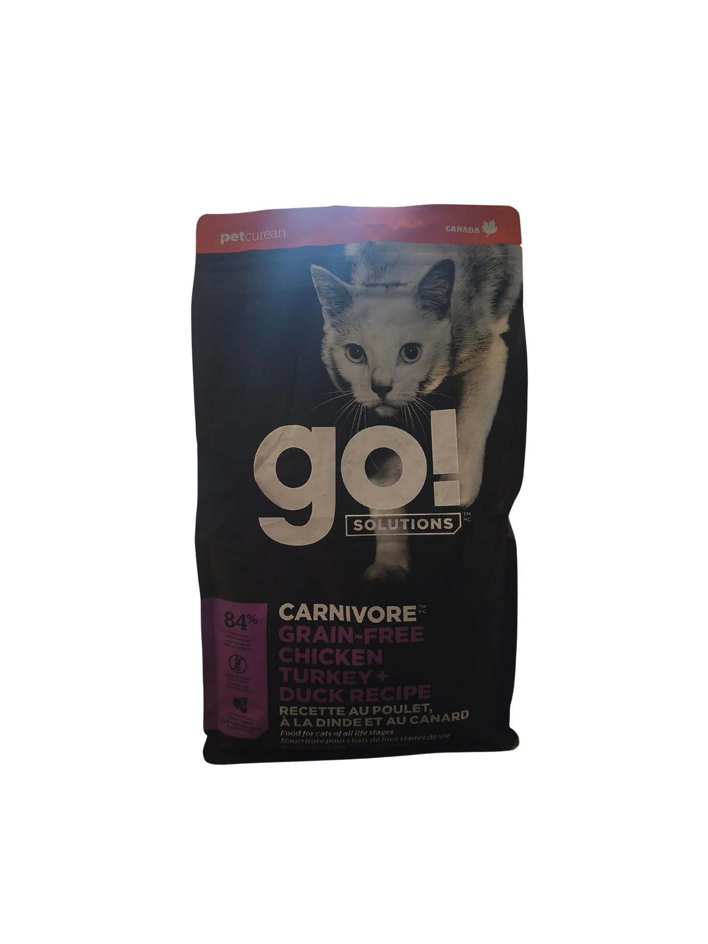 Go! Gato Carnivore (pollo, pavo pato) x 1.36 Kilos Grain Free