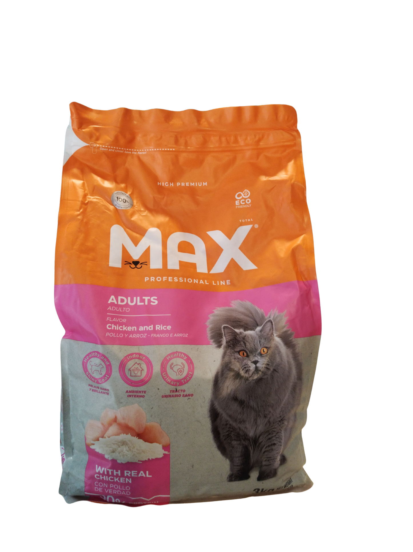 MAX CAT POLLO Y ARROZ
