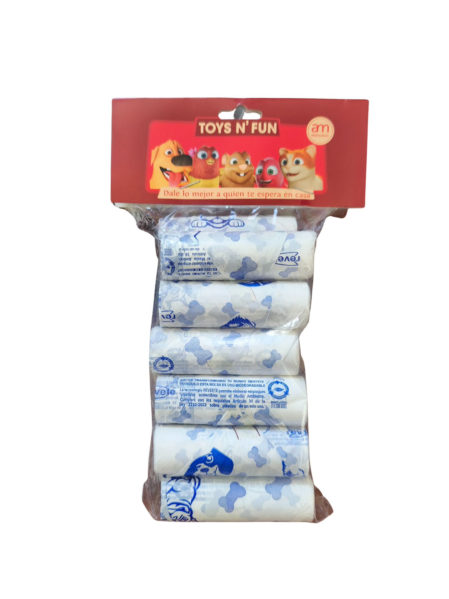 BOLSAS REPUESTO MASCOTAS AM PLASTICOS