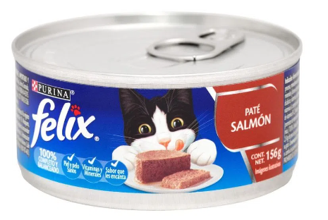 FELIX PATE SALMON X 156 GR LATA