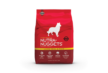 NUTRA NUGGETS CORDERO Y ARROZ