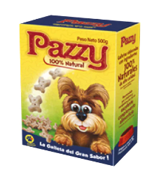 PAZZY GALLETAS ARTESANALES X 500 GR