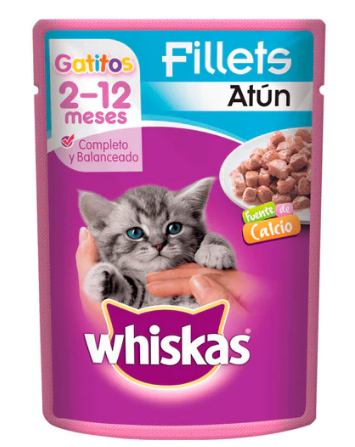 WHISKAS POUCH GATITO ATUN 85GR