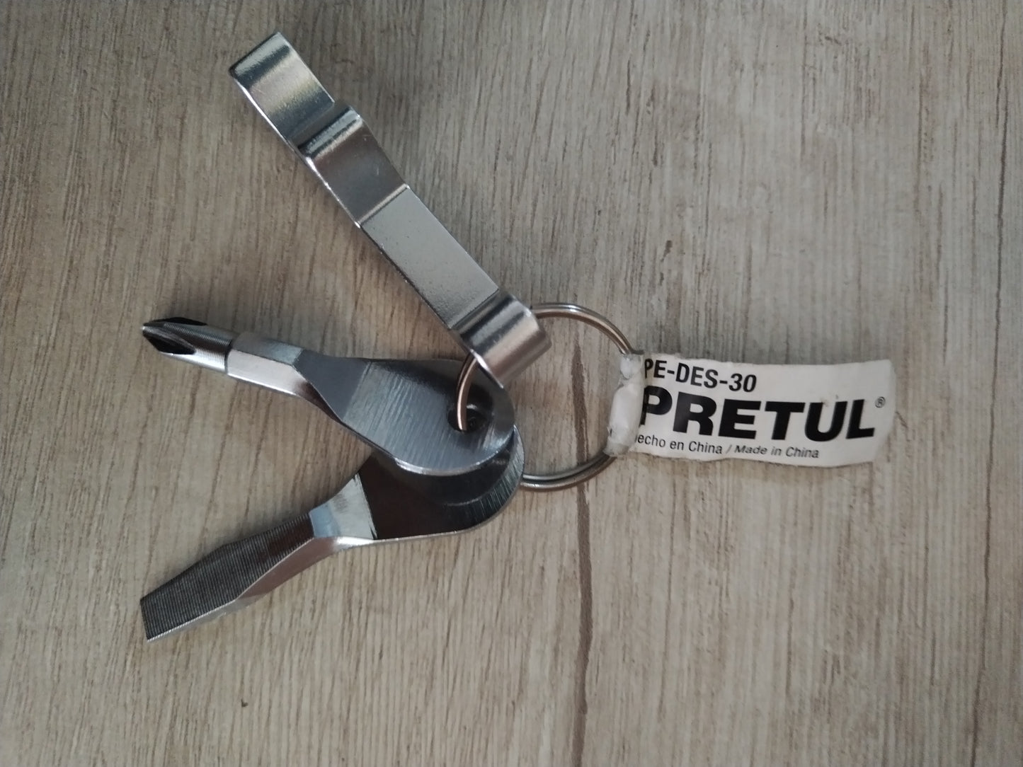 LLAVERO DESTORNILLADOR DESTAPADOR 65015