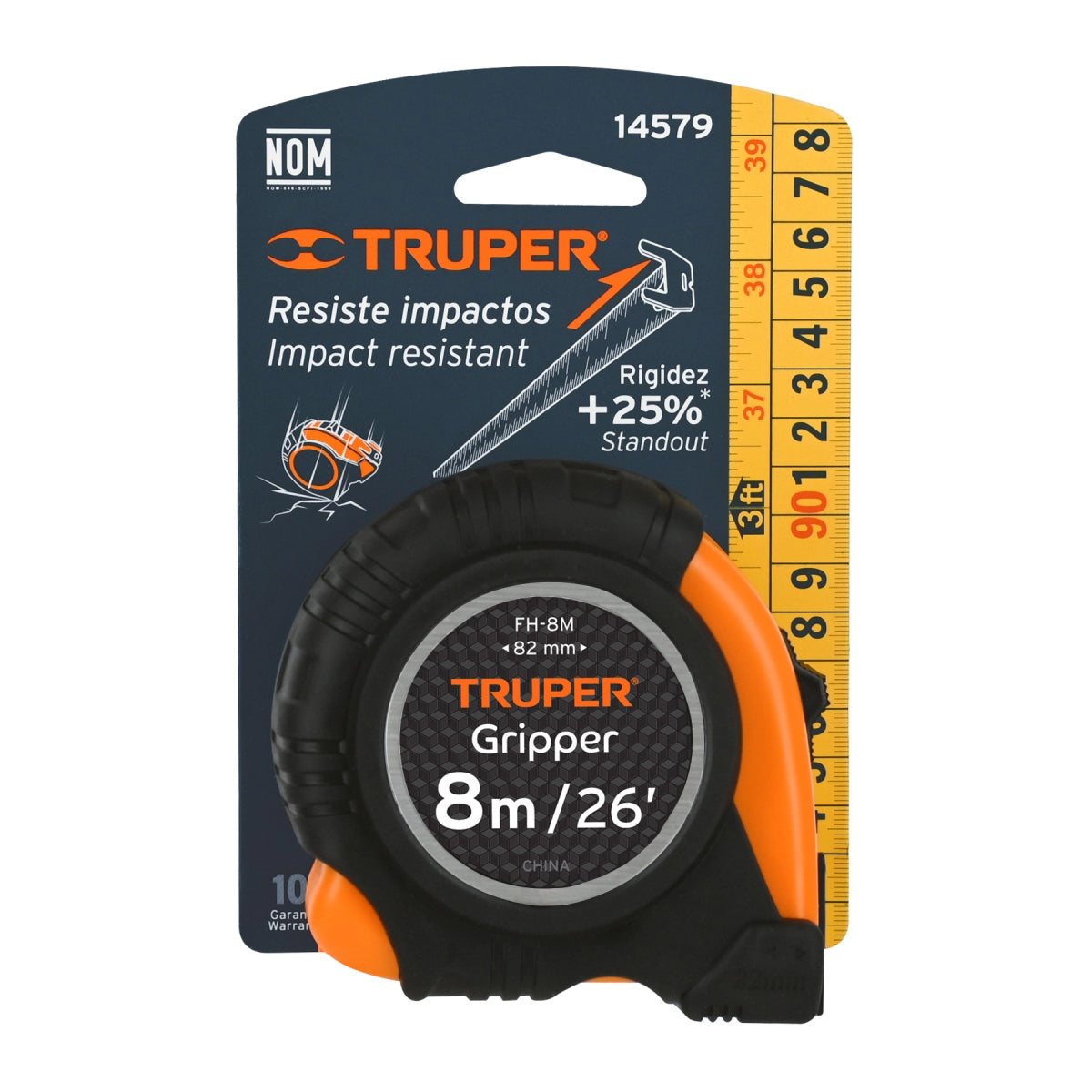 FLEXOMETRO GRIPPER 8 MTS 14579