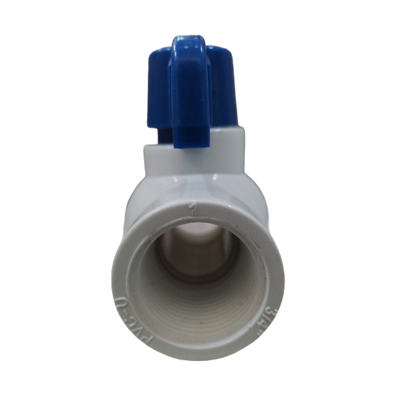 VALVULA BOLA DE PVC 3/4 ROSCABLE