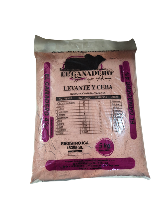 GANADERO SAL ENGORDE