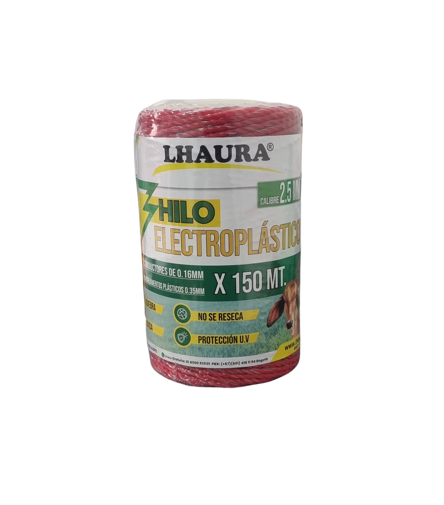 CORDON ELECTROPLASTICO 2.5 mm LHAURA